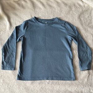 H&M blue long sleeve shirt (5T/6)